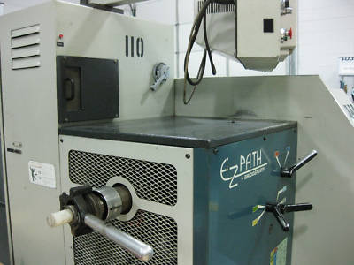 Bridgeport romi ez path cnc manual lathe 5C collet used