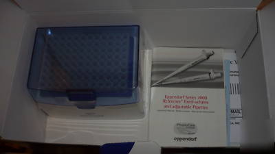 Eppendorf pipettor adjustable series 2000 pipet tip 