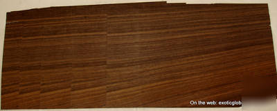 Exotic east indian rosewood veneer pack of five sheets