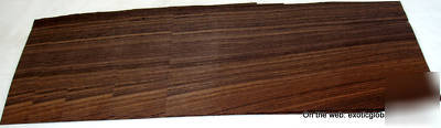 Exotic east indian rosewood veneer pack of five sheets