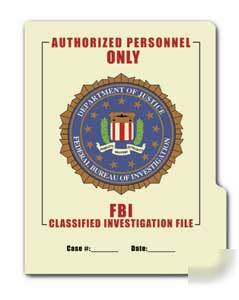 Fbi file folder