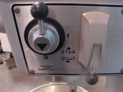 Hobart D300 30 quart mixer with attachments