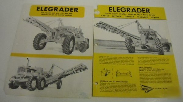 Jebco 1956 elegrader sales brochure lot
