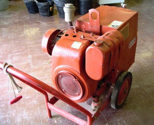 Lincoln arc welder & a.c. generator 150 amps 4500 watt