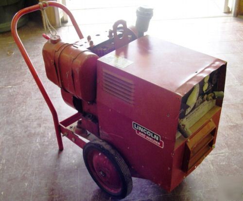 Lincoln arc welder & a.c. generator 150 amps 4500 watt