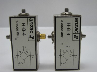 Lot 2 anzac power divder. 2MHZ-2GHZH-8-4