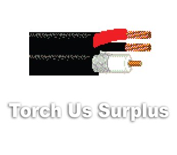 New 1000' belden RG59W/18G2C siamese black cable 549945
