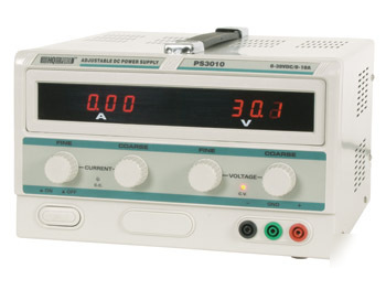 Velleman lab power supply 0-30V/0-10A led disp/PS3010U