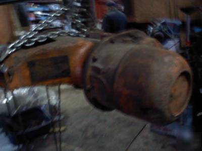Yale three phase trolly cable hoist complete