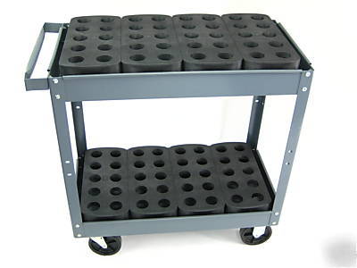 Your own 40 taper cnc tool cart 1 set holds 80 bt or ct