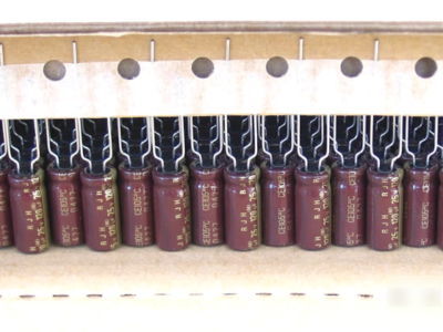 10 elna rjh gold font audio capacitor 120UF 25V ELN4