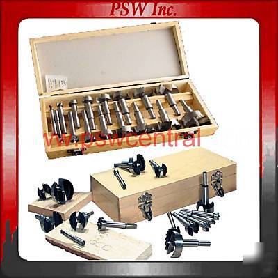 16PC forstner bit set 1/4