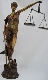 19 in lady justice bronze scales of justice 