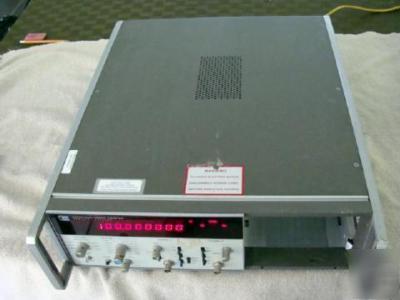 Hp - agilent 5345A electronic counter w/manuals 