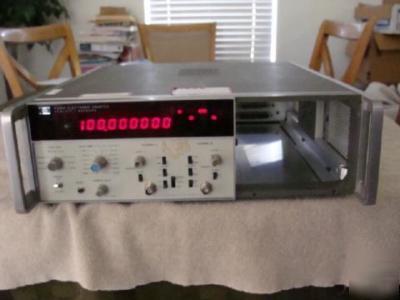 Hp - agilent 5345A electronic counter w/manuals 