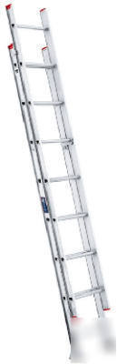Louisville l-2321-16 16' alu type iii extension ladder