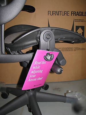 New *aeron*herman miller*chair* *size a*fully adjustable*