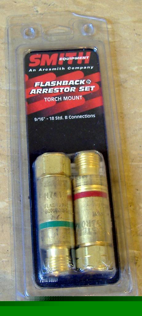 New smith flashback arrestor set H743 torch welding 