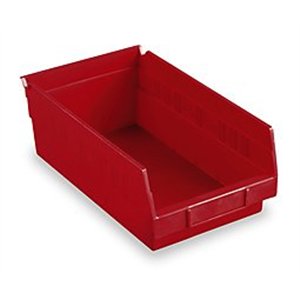 New wise akro-mils shelf bin 11X11X4 case of 12 