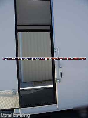 2010 enclosed car toy hauler quad stacker style trailer