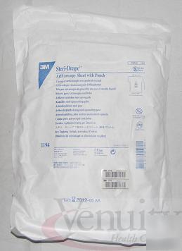 3M steridrape 1194 arthroscopy sheets with pouch lot/5