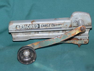 Armored cable cutter romex electrical wiring 
