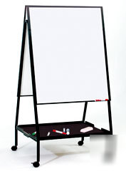 Best rite whiteboard double sided easel (wheasel)