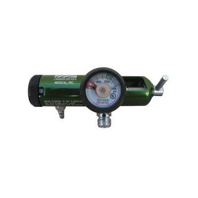 CGA870 regulator barb & 2 diss power take-offs 0-25 lpm