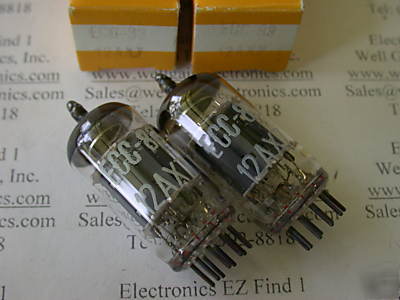 Ei vintage ECC83 12AX7 17MM o getter 99.6%match pair 