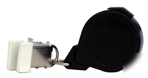 Id badge reel with K6 clamp