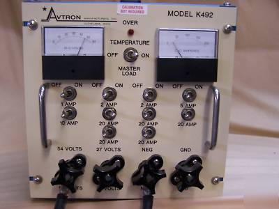 Avtron K492 120 amps @ 27/54VDC load bank