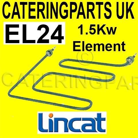 EL24 lincat V6 electric oven heating element 1.5KW V6/f