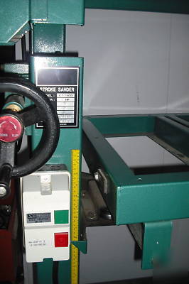Grizzly stroke sander sanding machine 3HP woodworking 