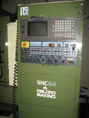 Leblond makino snc-64 high-speed vmc