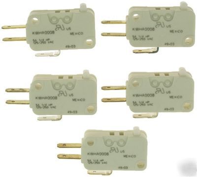 Lot 5X cherry KWHA0008 microswitch micro switch 5A #277