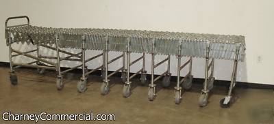 Nestaflex 375 conveyor expandable shipping recieving