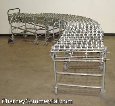 Nestaflex 375 conveyor expandable shipping recieving
