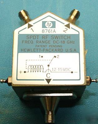 New agilent hp 8761A spdt rf switch (dc-18GHZ) 