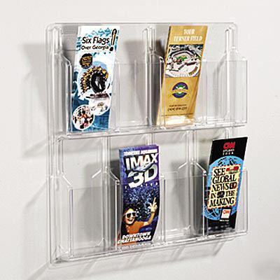 New literature rack 12 pamphlet size 30X20.5