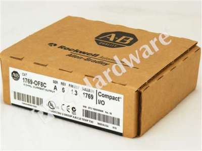 New * sealed* allen bradley 1769-OF8C /a 1769-0F8C 01/10