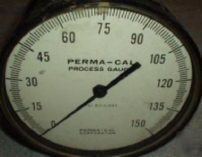 New (unused) perma-cal process gauge, 0-150 psi