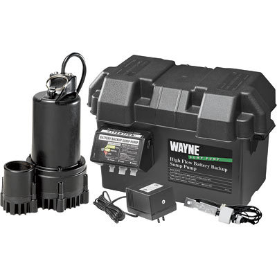 New wayne emergency backup sump pump, model# ESP25 - 