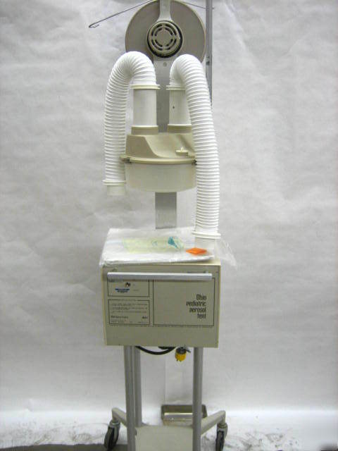 Ohio pediatric aerosol tent pneumatic infant nebulizer