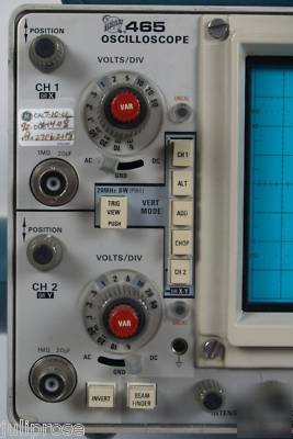 Tektronix 465 100MHZ dual channel oscilloscope