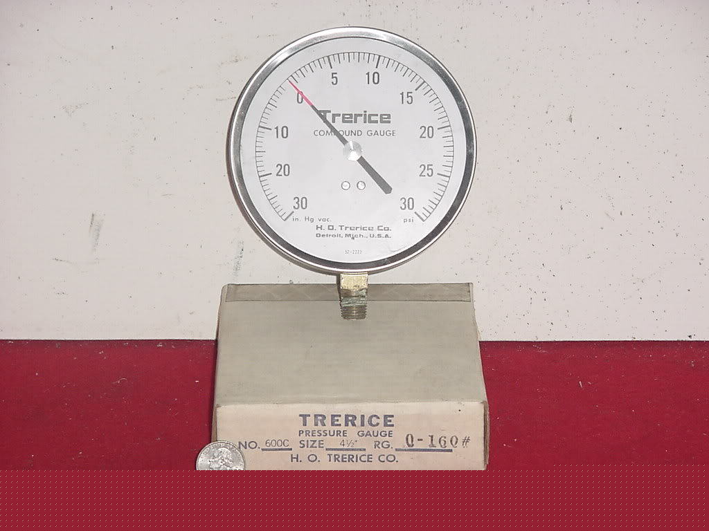 Trerice compound guage 600C 4 & 1/2