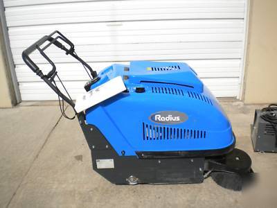 Windsor radius RWB34 warehouse sweeper w charger