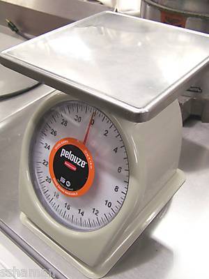 Pelouze 832WQ mechanical portion control scale w/q stop