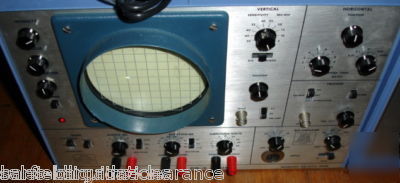 Phipps & bird pb-3 oscilloscope w/ recorder accessories