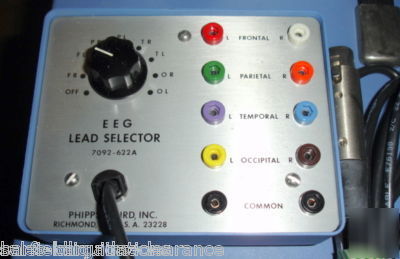 Phipps & bird pb-3 oscilloscope w/ recorder accessories