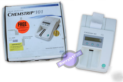 Roche chemstrip 101 urine analyzer - 90 day warranty 